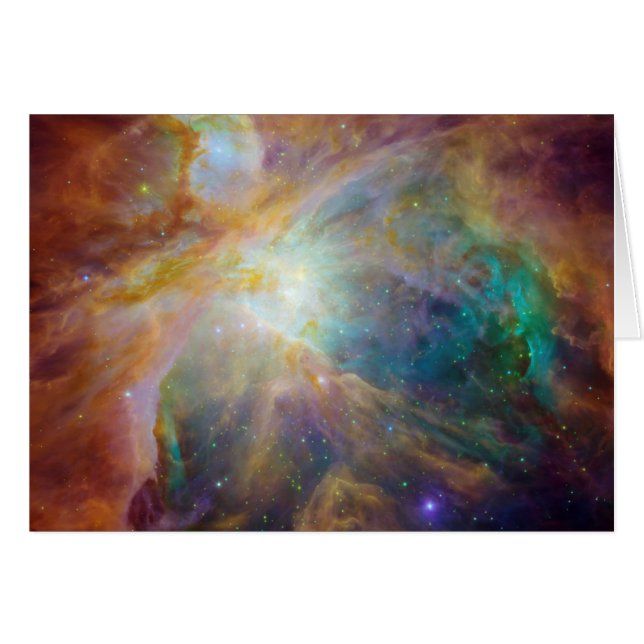 Orion Nebula Stars Composite (Devant horizontal)