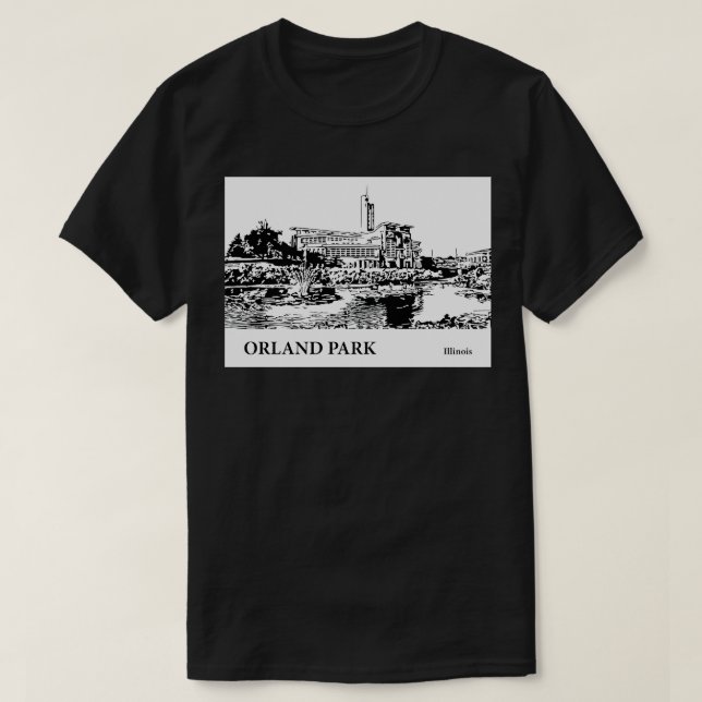 Orland Park Illinois TShirt 2 (Design devant)