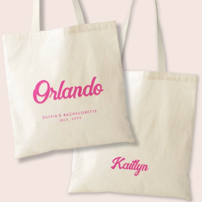 Orlando Bachelorette Party Sac fourre-tout personn (Orlando Bachelorette Party Tote Bag)