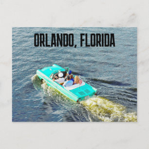 ORLANDO. CARTES POSTALES DE TAXI DE BATEAU FLORIDA