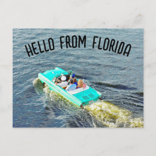 ORLANDO. CARTES POSTALES FLORIDA AMPHIBIOUS CAR