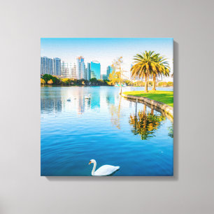 Orlando Florida Toile Enveloppée Art 16.80 X 17.50