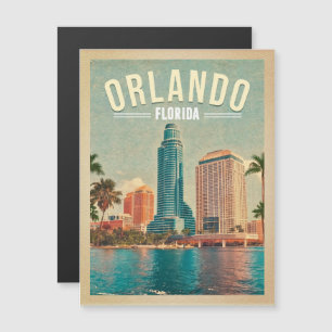 Orlando Florida Vintage Hauts bâtiments Palm 1960
