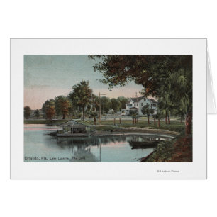 Orlando, Floride - Vue d'une anse au lac