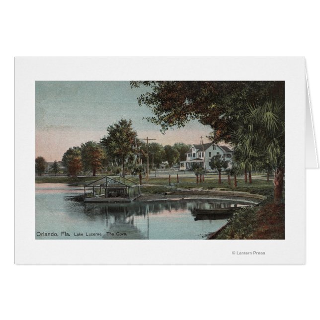 Orlando, Floride - Vue d'une anse au lac (Devant horizontal)