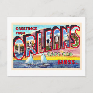 Orléans Cape Cod Massachusetts MA Carte Postale An
