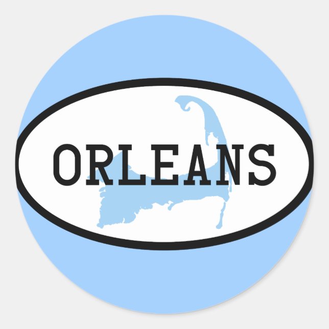 Orléans, MA Cape Cod Autocollant (Devant)