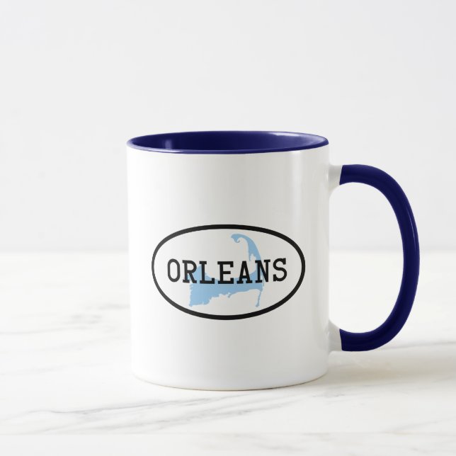 Orléans, MA Tasse de café de Cap Cod (Droite)