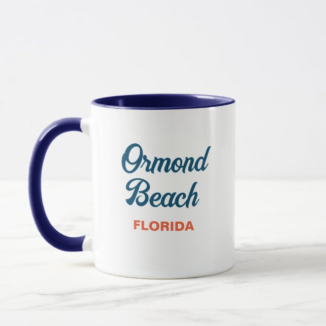 Ormond Beach Floride Café Mug (Gauche)