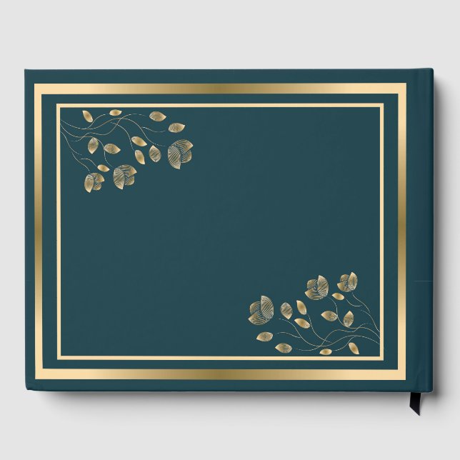 Orné Or - Livre d'or de mariage (Verso)