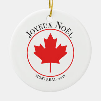 Ornement 2015 de Noël de Montréal