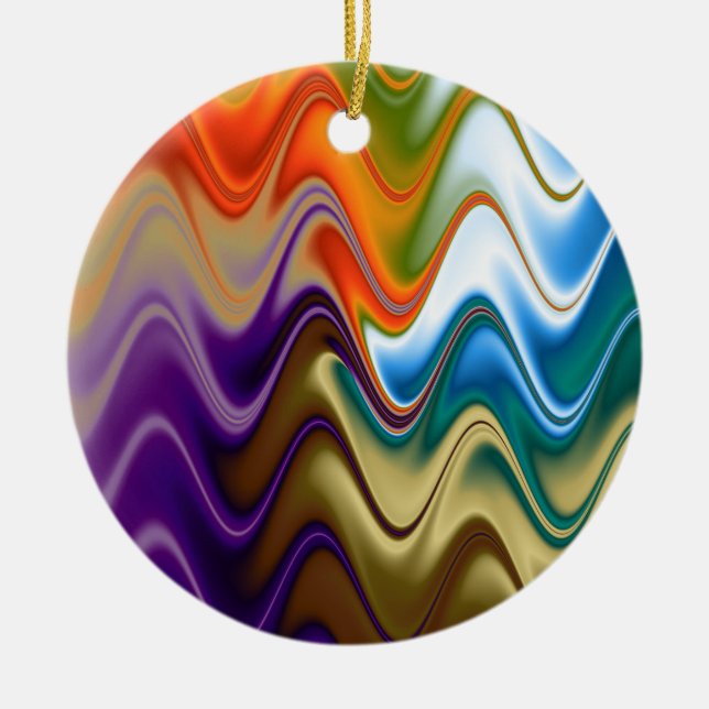 Ornement Abstrait multi-couleurs (Devant)