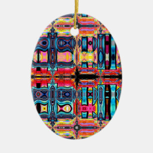 Ornement Abstrait multicolore