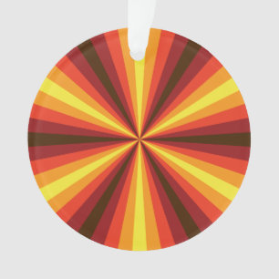 Ornement acrylique de l'illusion d'automne