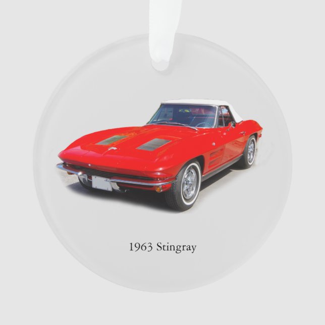 Ornement acrylique de Stingray 1963 (devant)
