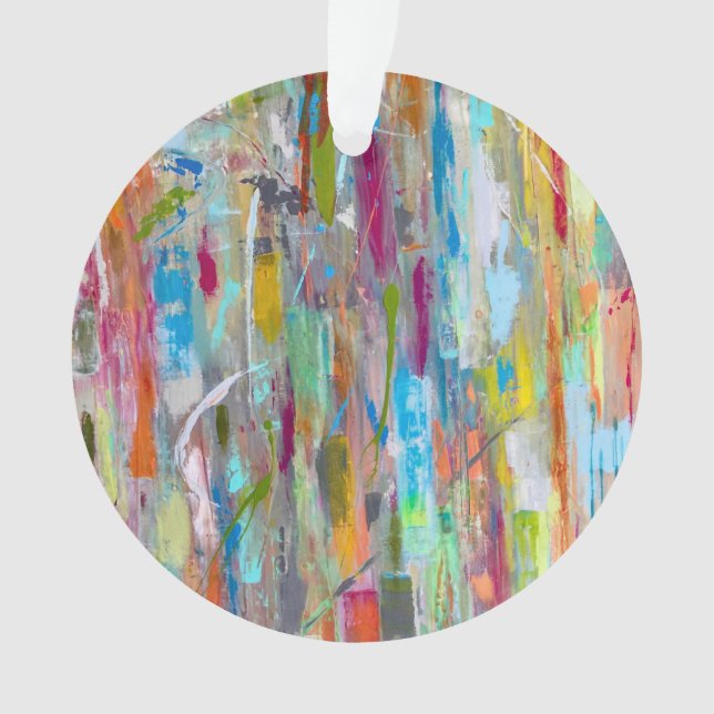 Ornement acrylique du chaos cosmique (devant)