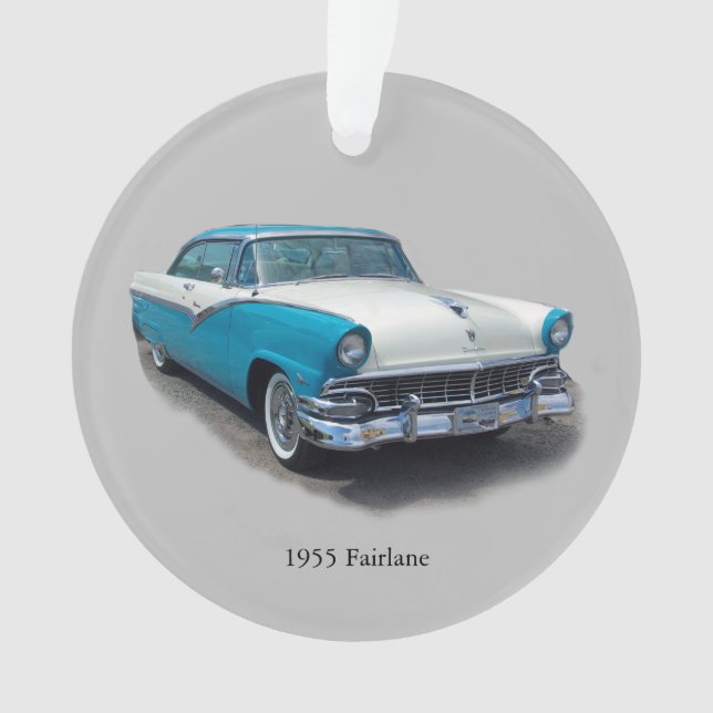 Ornement acrylique Fairlane 1955 (devant)