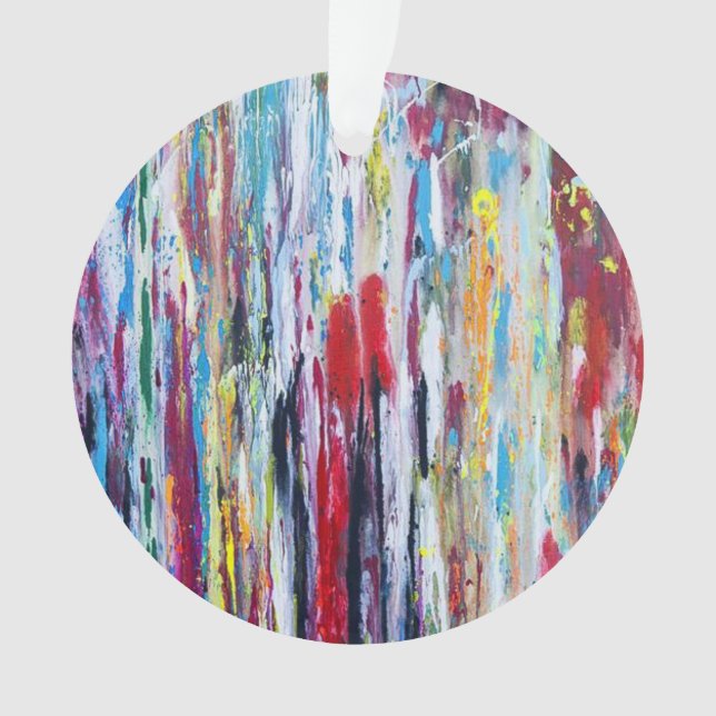 Ornement acrylique Fireworks (devant)