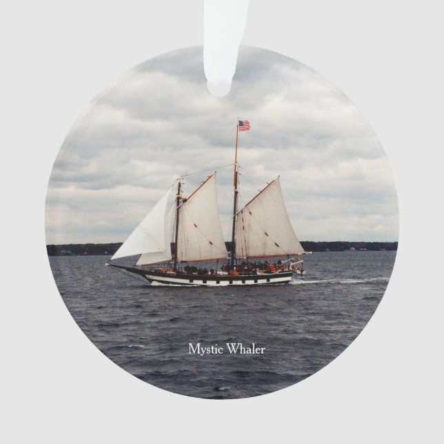Ornement acrylique Mystic Whaler (devant)