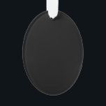 Ornement acrylique noir et gris argenté<br><div class="desc">Le noir et le gris donnent de l'équilibre à tout espace.</div>