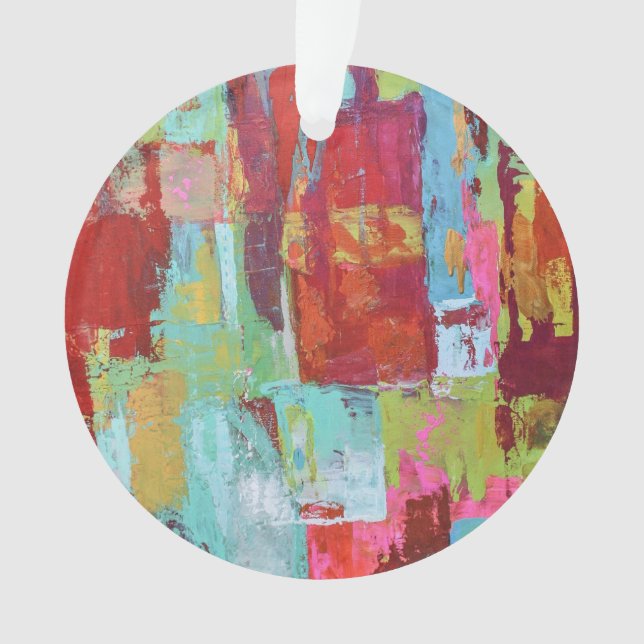 Ornement acrylique pour fille de travail (devant)