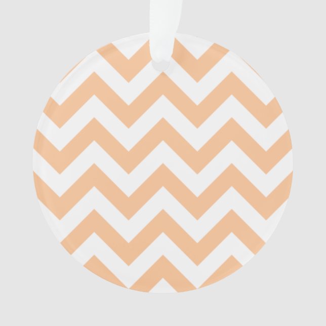Ornement acrylique tendance Chevron (devant)