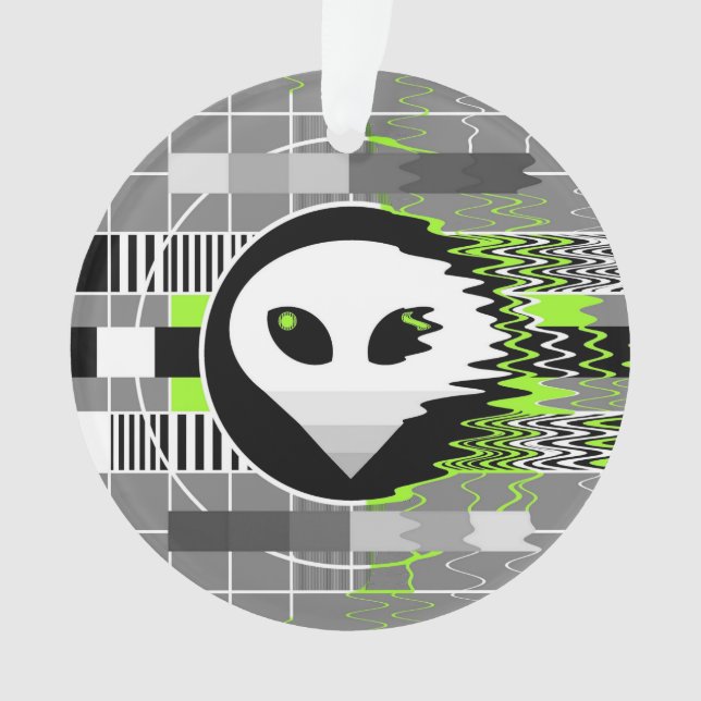 ornement acrylique TV Alien (devant)
