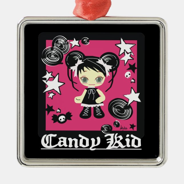 Ornement aigre-doux de goth de Lili (Devant)