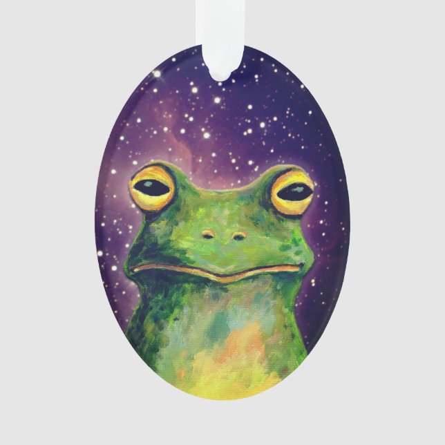 Ornement amateur de grenouille (devant)