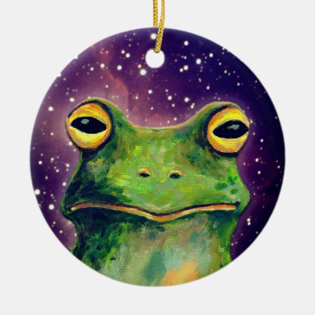 Ornement amateur de grenouille (Devant)