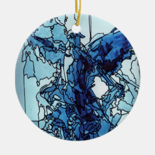 Ornement Ange Bleu