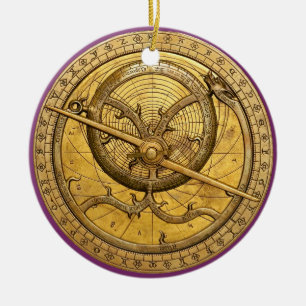 Ornement antique d'astrolabe