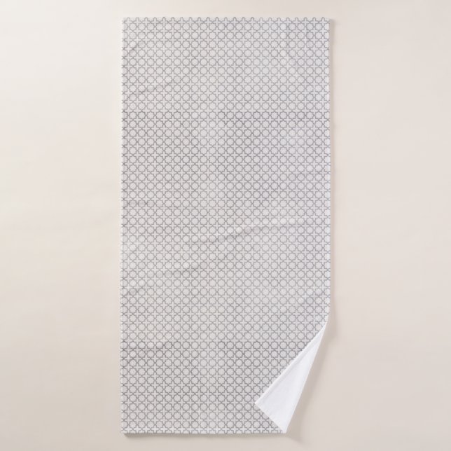 Ornement arabesque élégant (Serviette de bain)