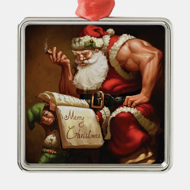 Ornement Arbre de Noël - Pour Bodybuilding (Devant)