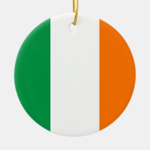 Ornement avec drapeau d'Irlande
