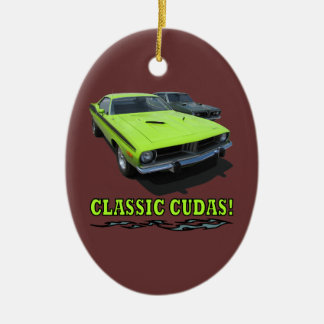 Ornement avec la conception classique de Cudas