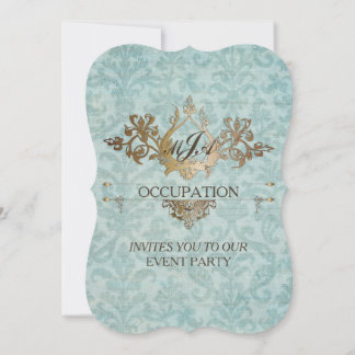 Ornement baroque - Carte d'invitation