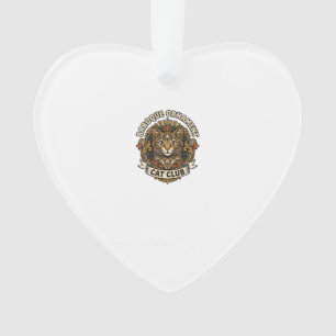 Ornement baroque Chat Cadeau amateur de chat - Orn