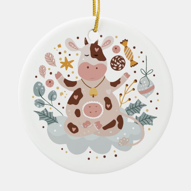 Ornement Bauble En Verre Traditionnel (Devant)