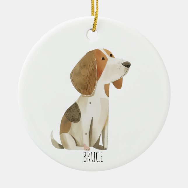 Ornement beagle (Devant)