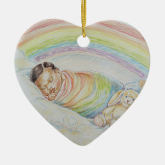 Ornement Bébé Arc-en-Ciel