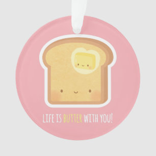 Ornement Beurre Mignon et Toast Ensemble