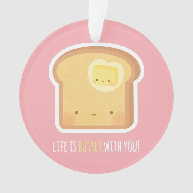 Ornement Beurre Mignon et Toast Ensemble (devant)