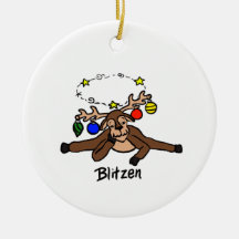 Ornement Blitzen/ Donner