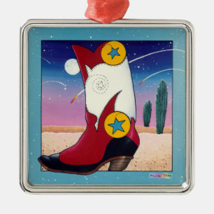 Ornement - Boot Cowboy, Tout Habillé