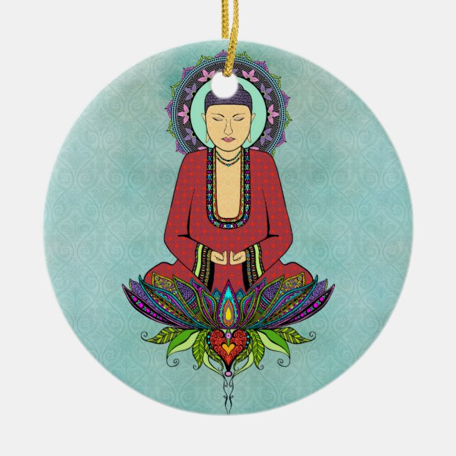 Ornement Bouddha électrique (Devant)