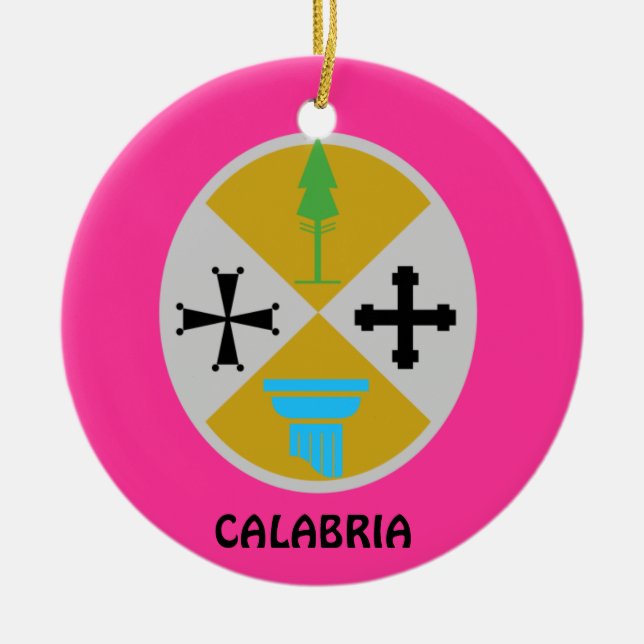 Ornement Calabre Natali de Noël de Calabria* (Devant)