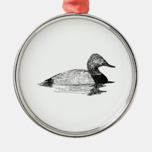 Ornement Canvasback Duck