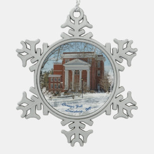 Ornement Carnegie Hall Lewisburg WV de flocon de