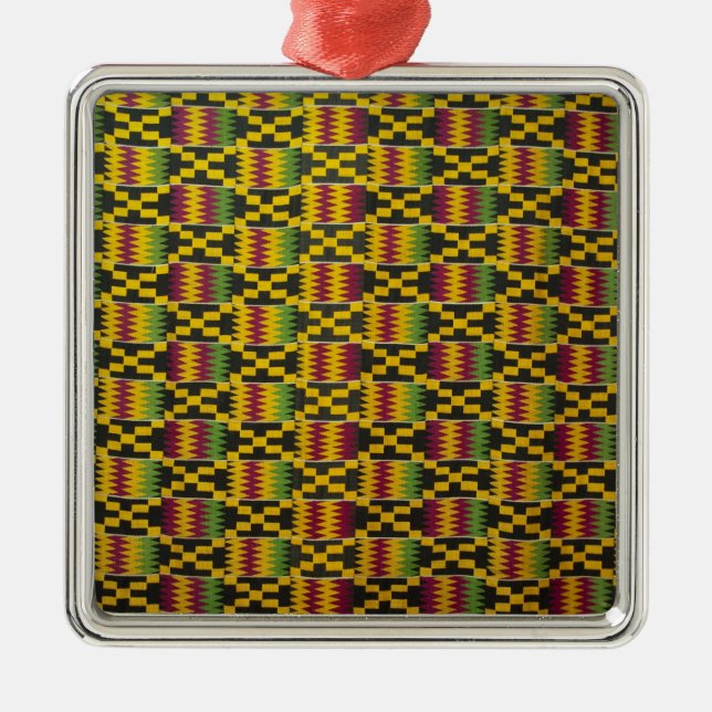 Ornement Carré Argenté Afrique, Ghana, Accra. Musée national, considéré 2 (Devant)